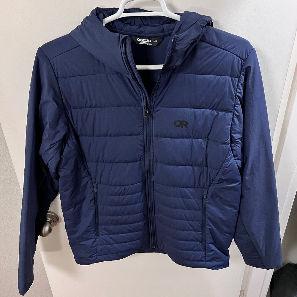 Outdoor Research Shadow Insulated Hoodie Large / Blue
